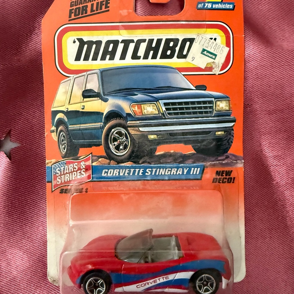 Red and Blue Convertible Sports Car Toy
